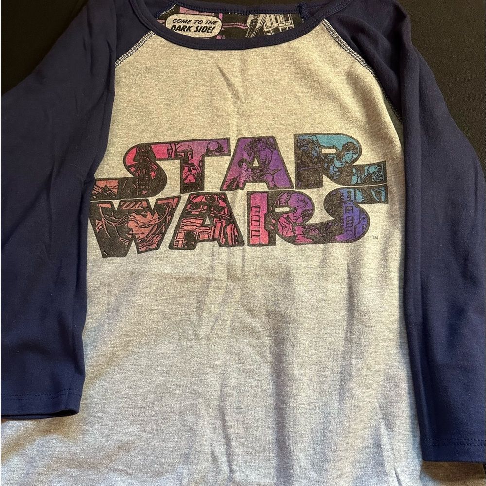 Star Wars Comic Reversible Baseball Tee